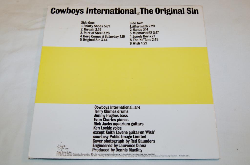 Cowboys International - The Original Sin