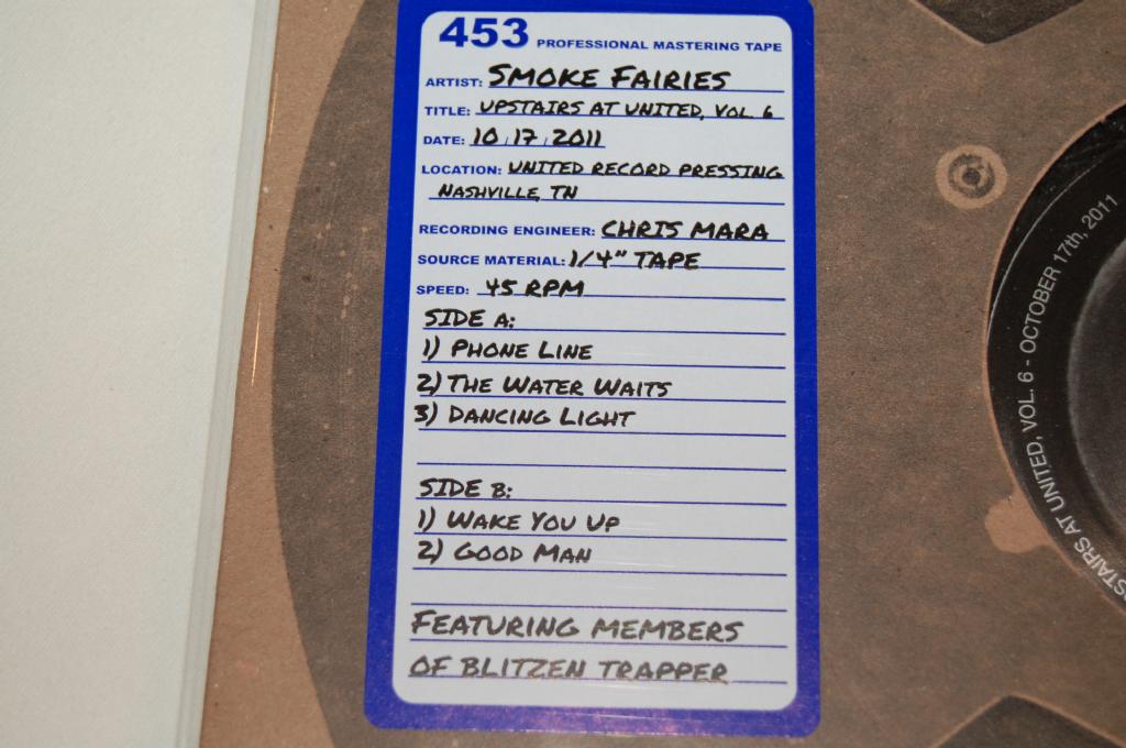 Smoke Fairies - Upstairs at United