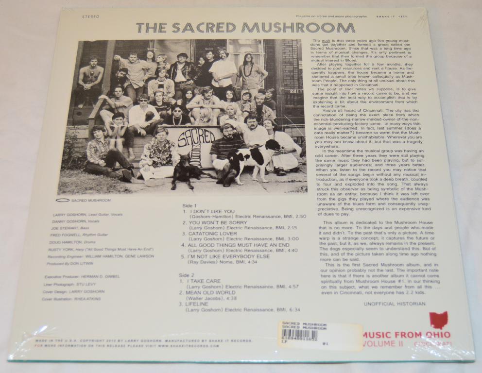 Sacred Mushroom - Shake It Mushroom