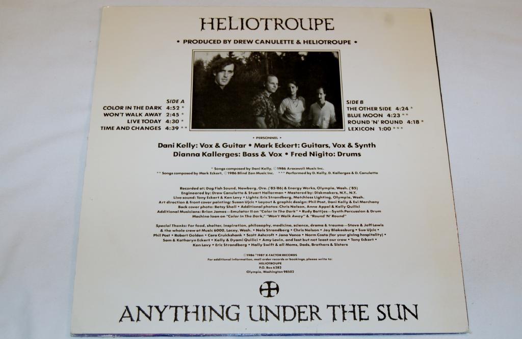 Heliotroupe - Anything Under The Sun
