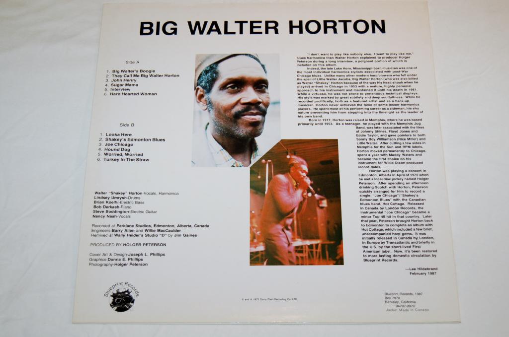 Horton, Big Walter - Horton