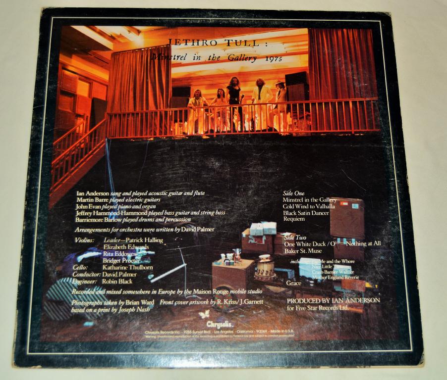 Jethro Tull - Minstrel In The Gallery