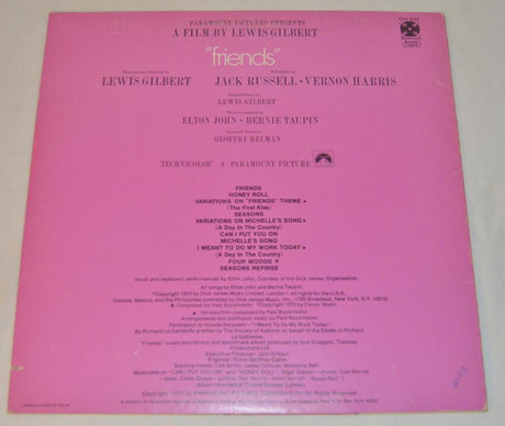 John, Elton - Friends - Original Soundtrack Recording