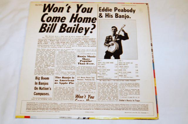 Peabody, Eddy - Won't You Come Home Bill Bailey?