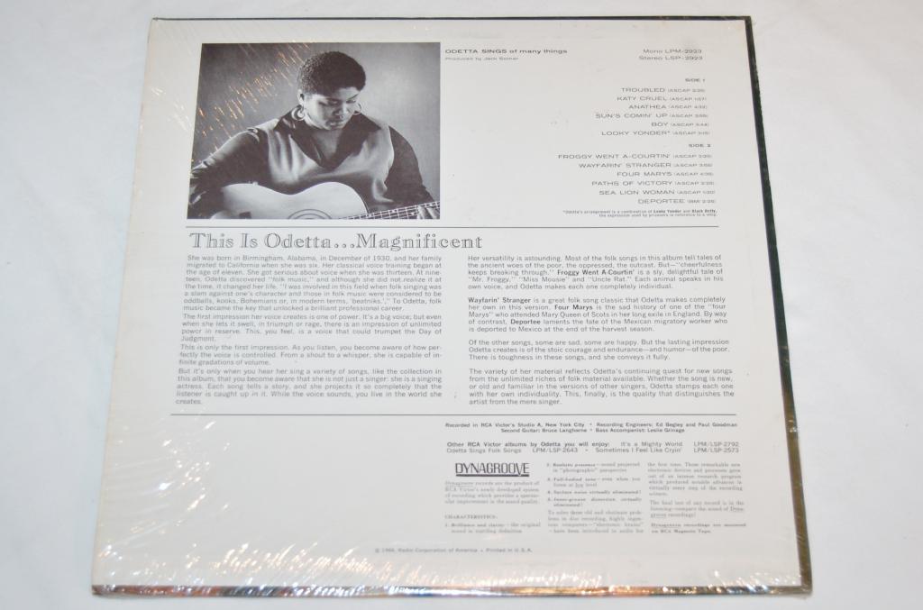 Odetta - Sings Of Many Things