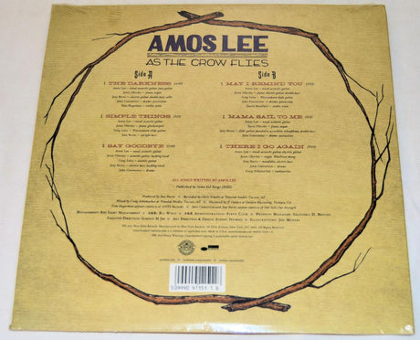 Lee, Amos - As The Crow Flies