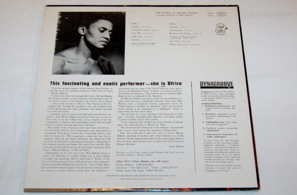 Makeba, Miriam - The World Of