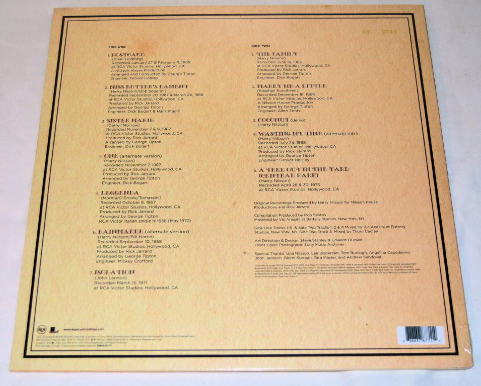 Nilsson, Harry - Rarities Collection