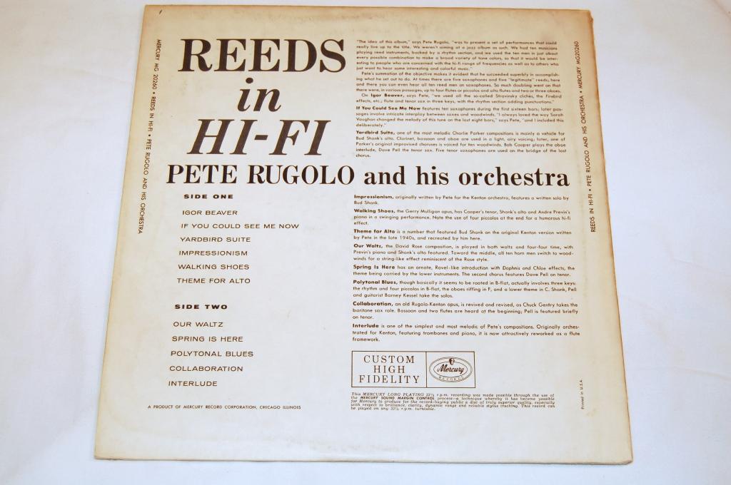 Rugolo, Pete - Reeds in Hi Fi