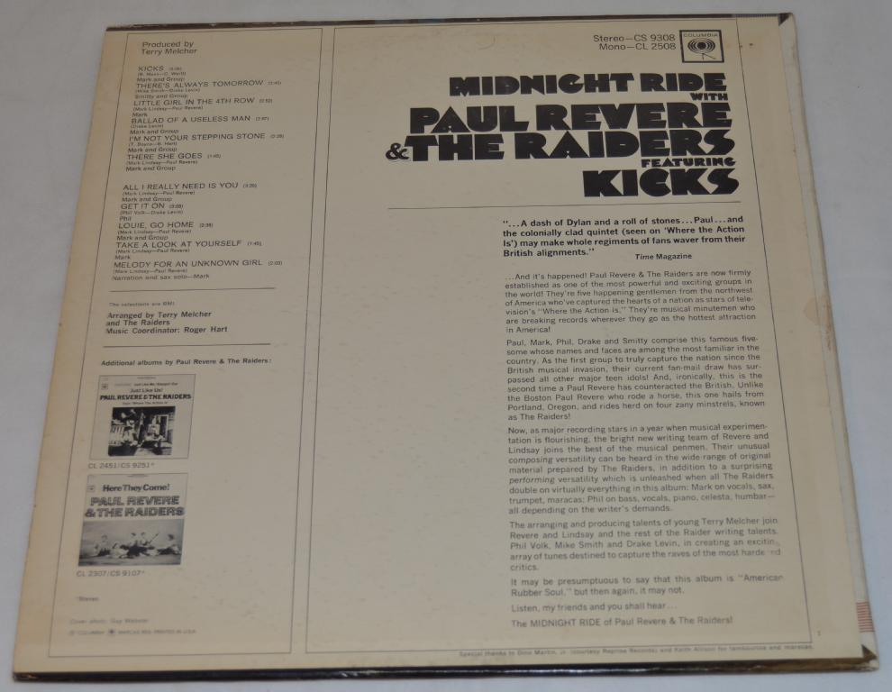 Paul Revere & Raiders - Midnight Ride