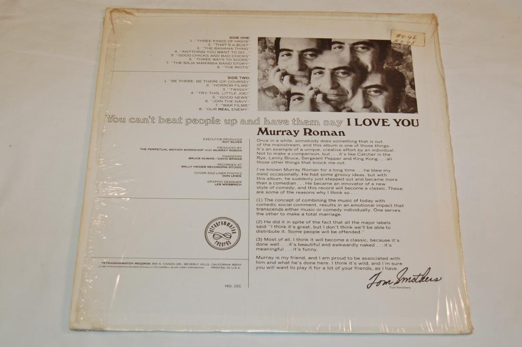 Roman, Murray - You Can't Beat People Up And Have Them Say I Love You