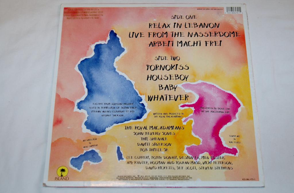 Royal Macadamians, The - Experiments In Terror