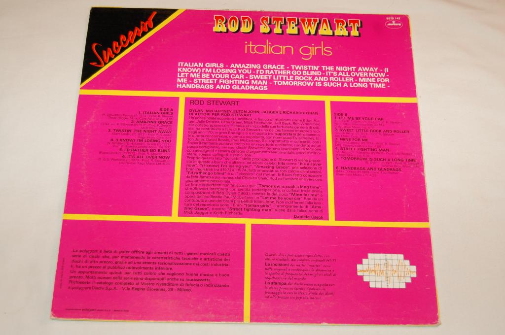 Stewart, Rod - Italian Girls