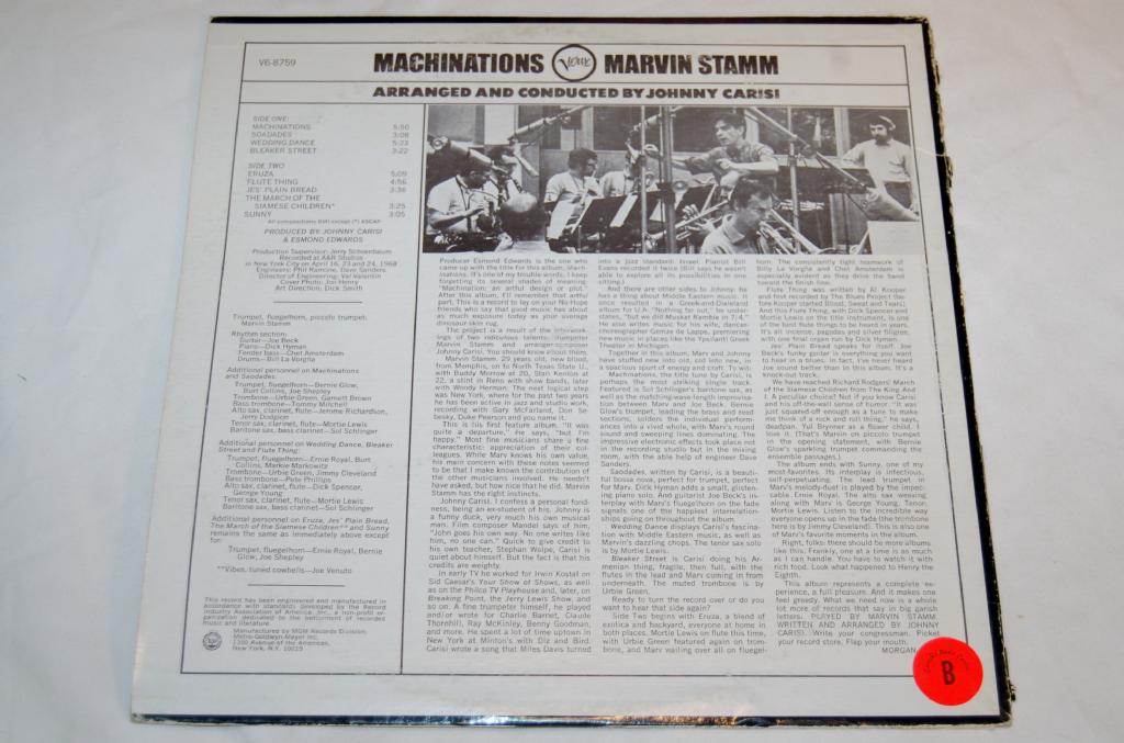 Stamm, Marvin - Machinations