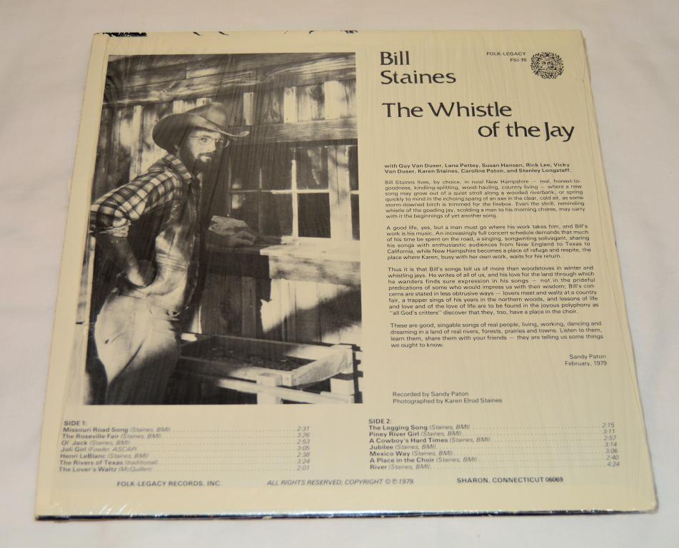 Staines, Bill - The Whistle Of The Jay