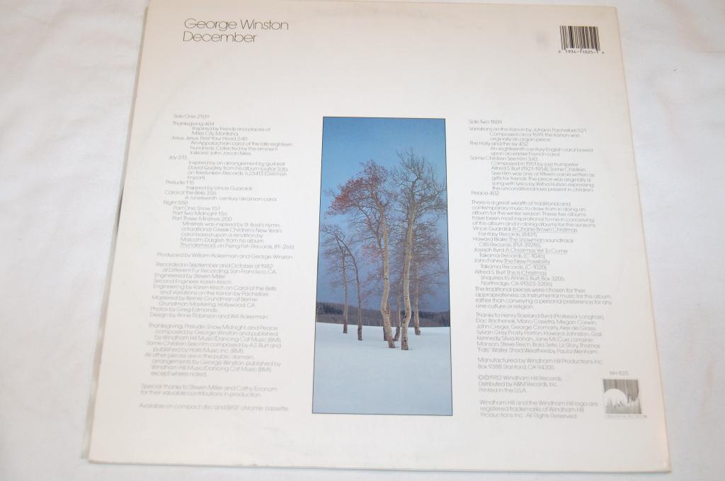 Winston, George - December