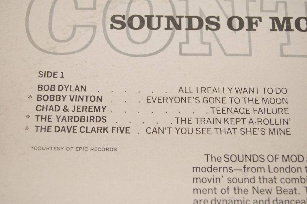 Various - Contact Sounds Of Mod