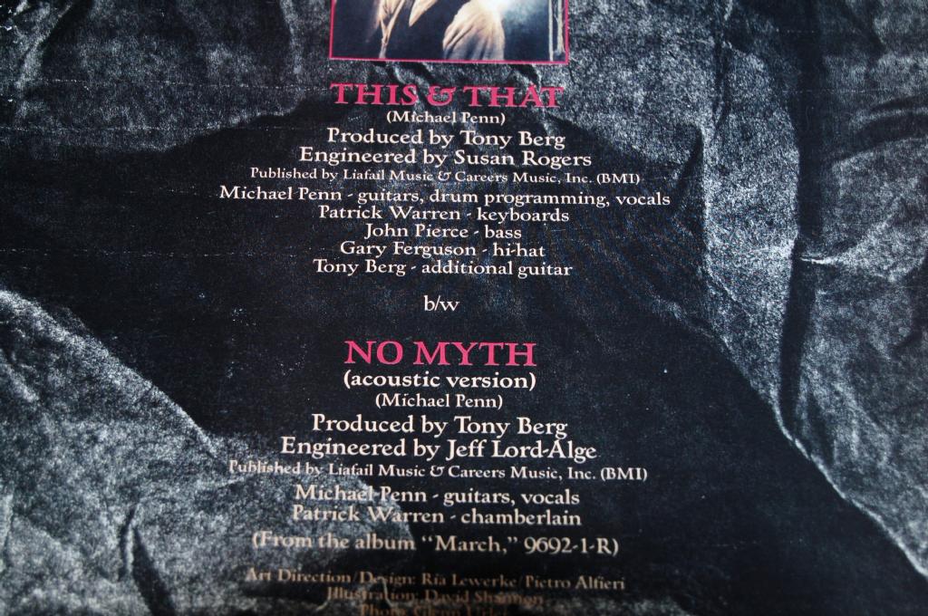 Penn, Michael - This & That / No Myth