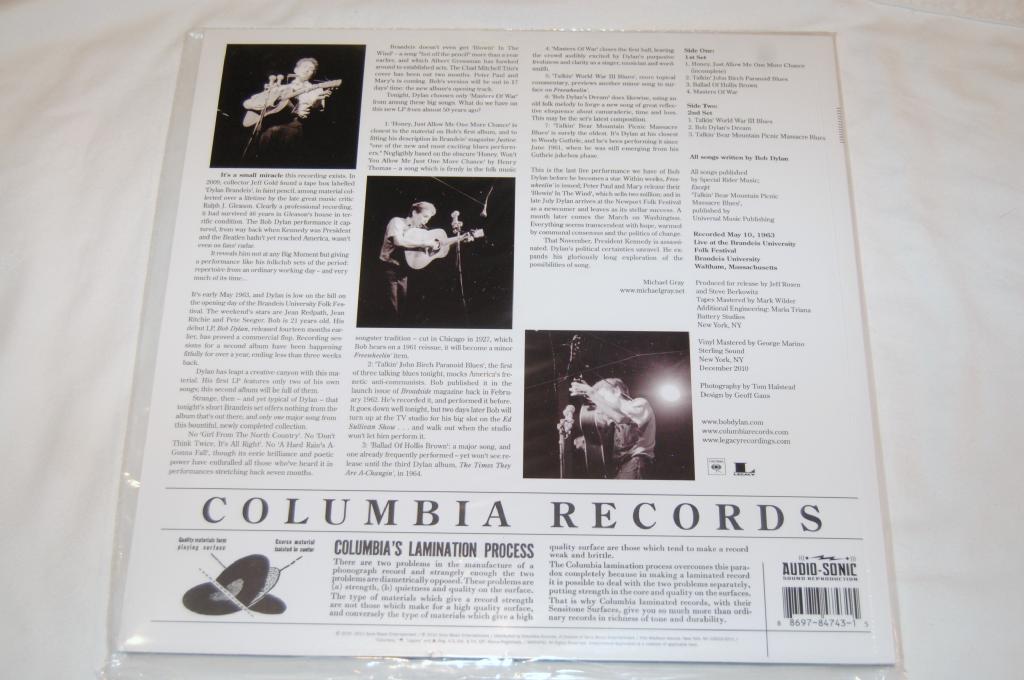 Dylan, Bob - Concert Brandeis 1963
