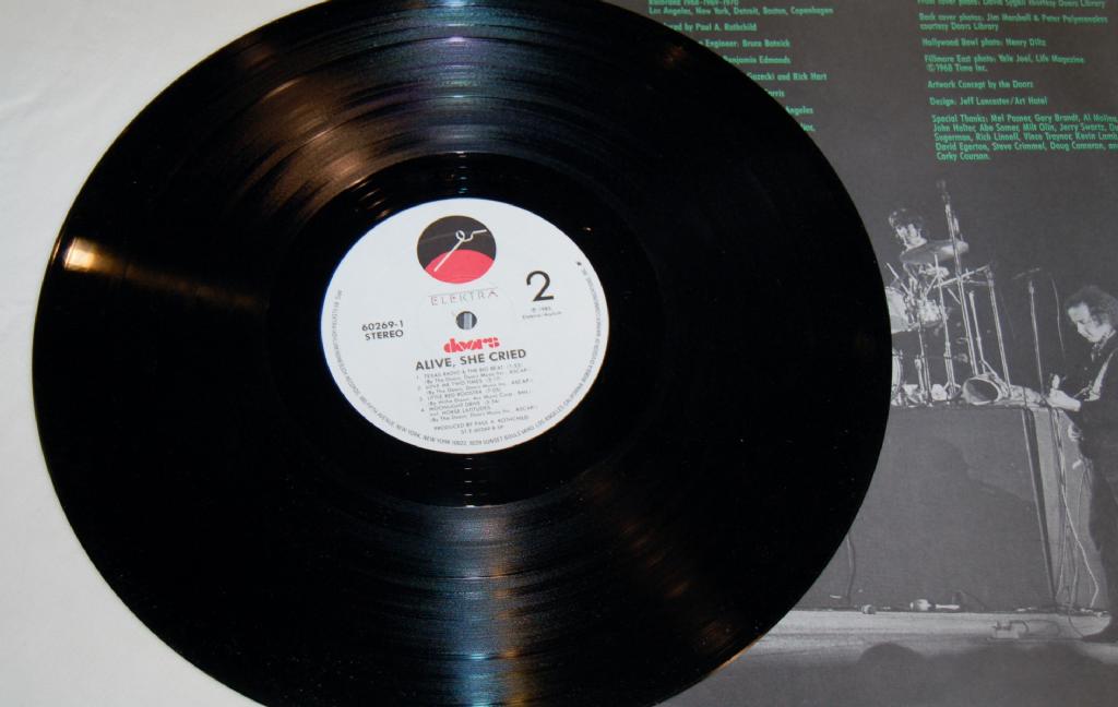 The Doors Alive She Cried, Vinyl Record Album LP, Elektra Joe's Albums