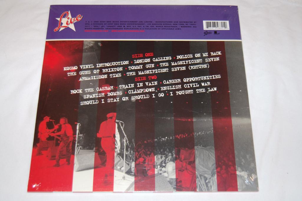 Clash, The - Live At Shea Stadium, Vinyl Record Album LP, New