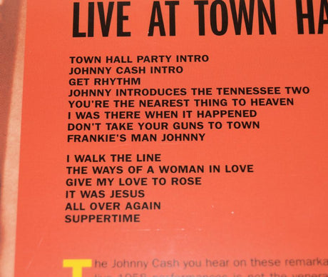 Cash, Johnny - Live At 1958