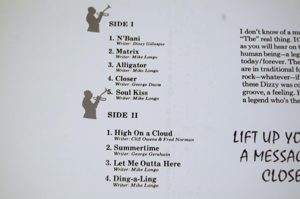 Gillespie, Dizzy - The Real Thing