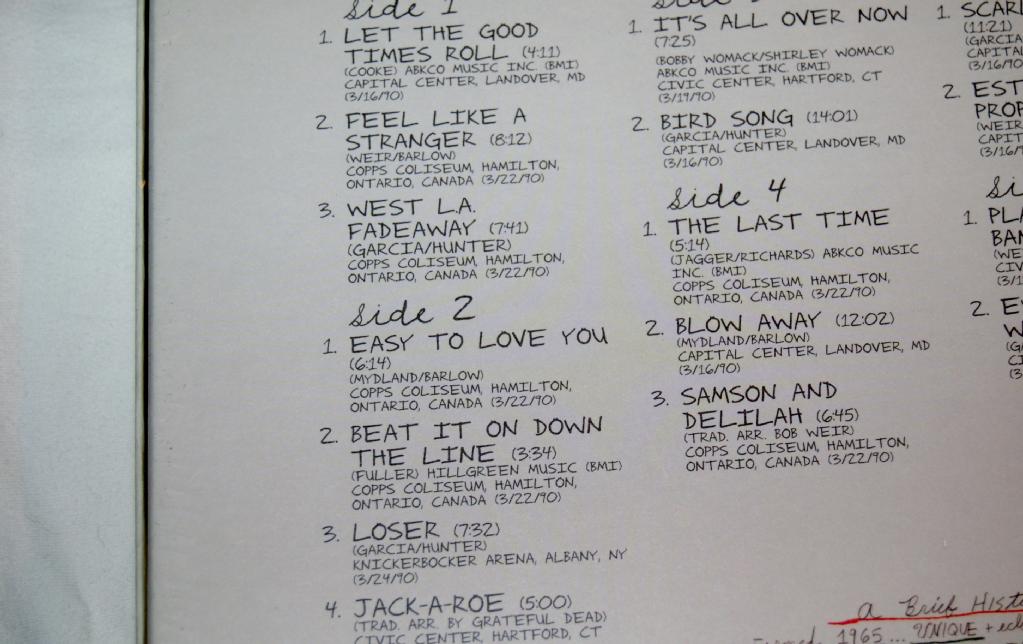 Grateful Dead - Spring 1990