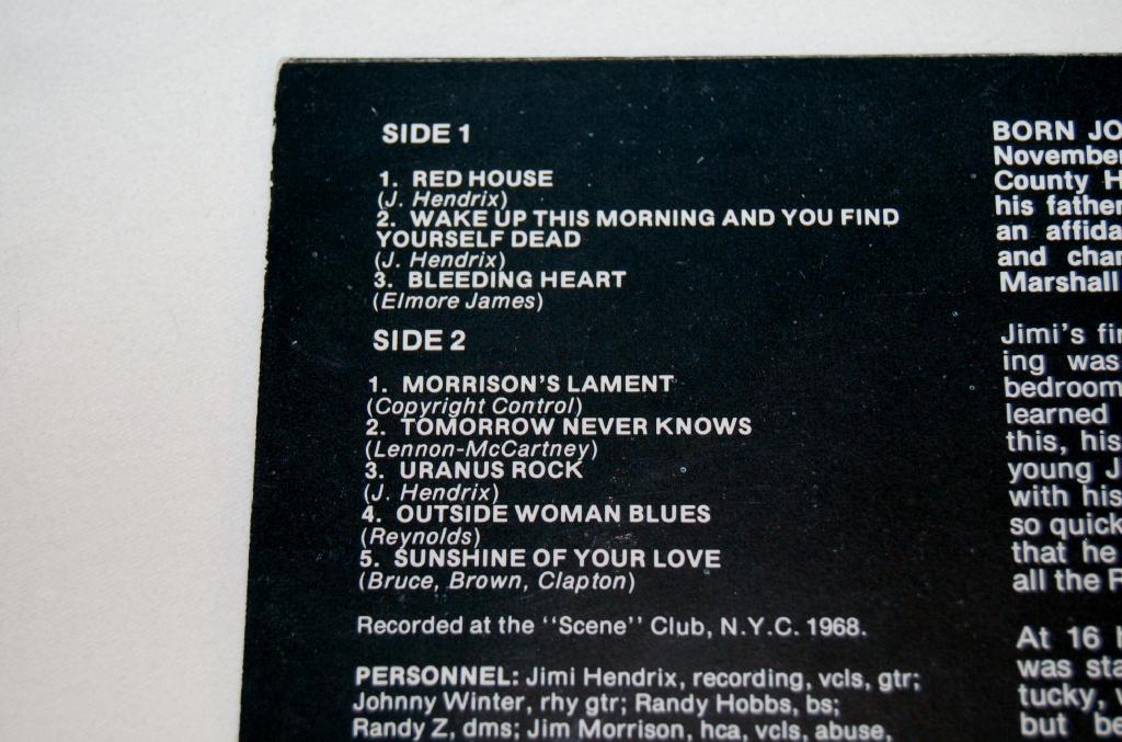 Hendrix, Jimi - Woke Up This Morning