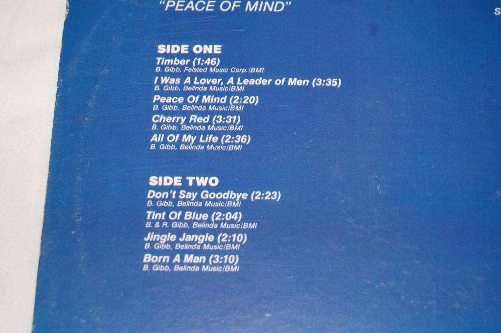 Bee Gees - Piece Of Mind