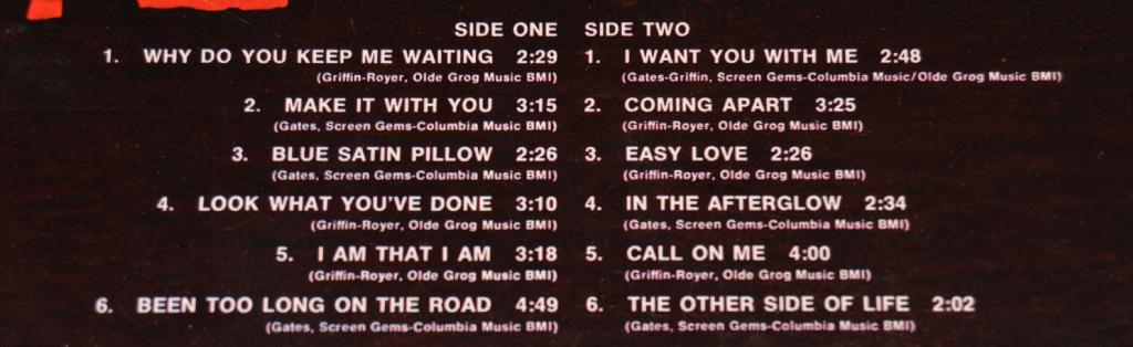 Bread - On The Waters