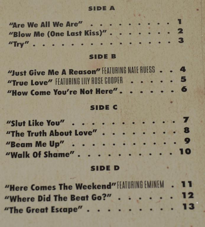 Pink - The Truth About Love