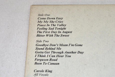 King, Carole - Rhymes & Reasons