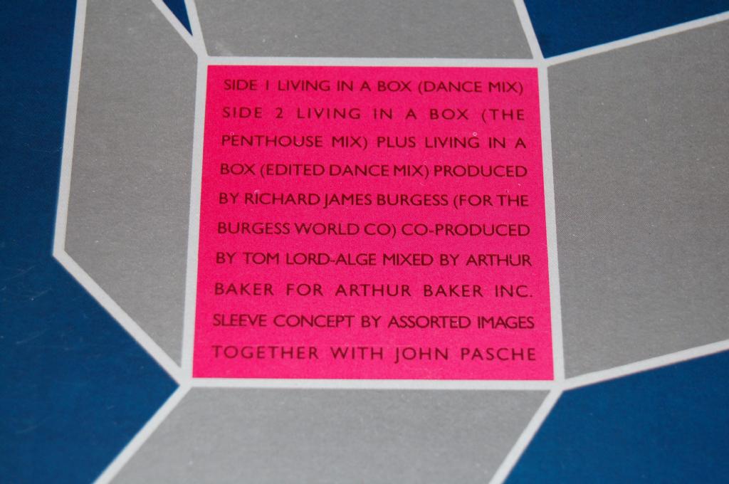 Living In A Box - Living In A Box