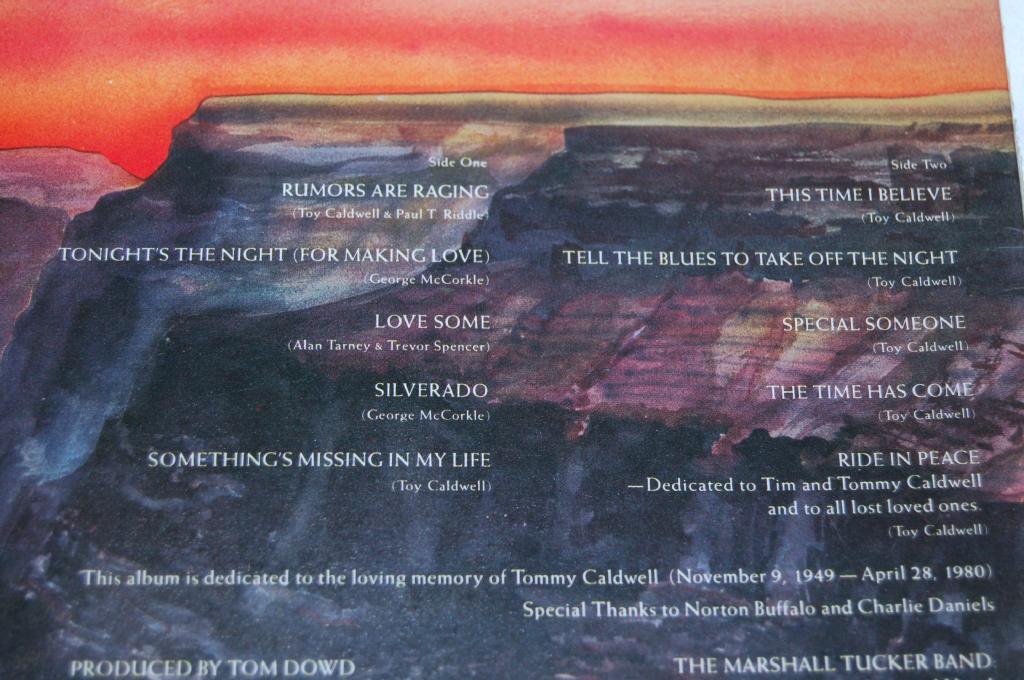 Marshall Tucker Band - Dedicated