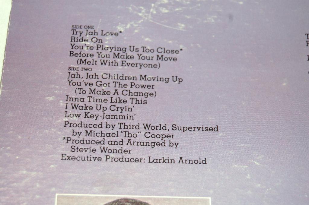 Third World - You've Got The Power