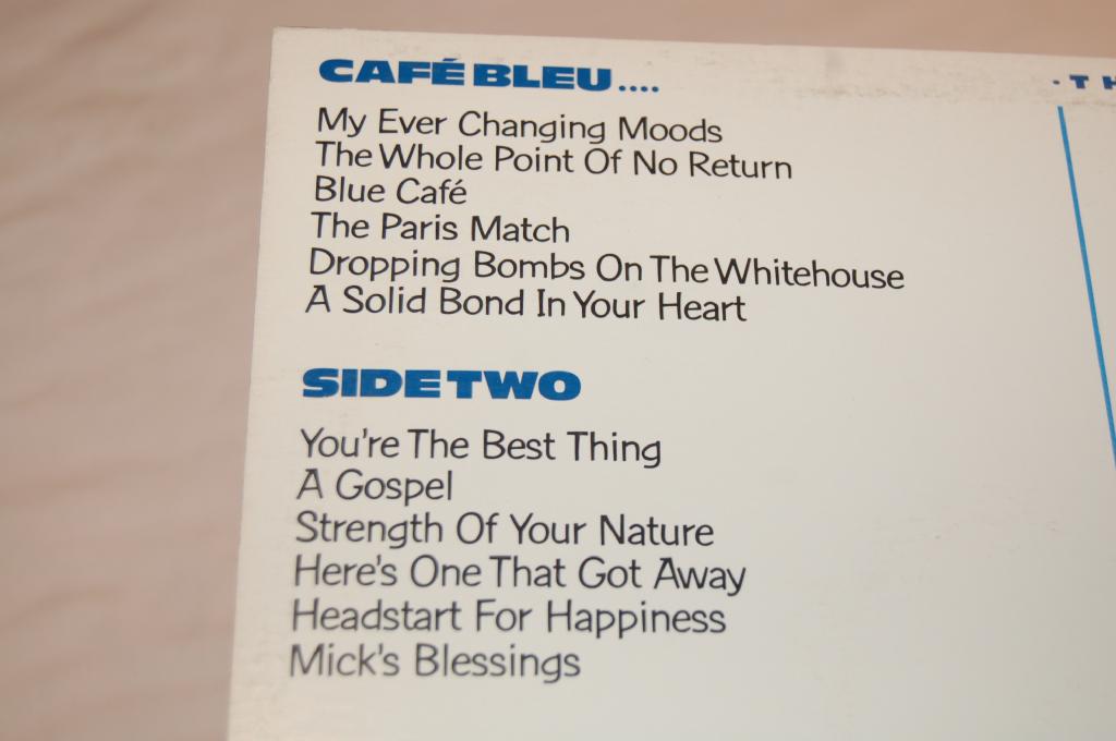 Style Council - My Ever Changing Moods