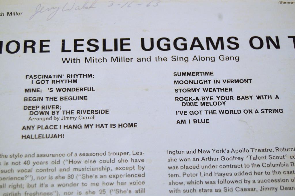 Uggams, Leslie - More Leslie Uggams On TV
