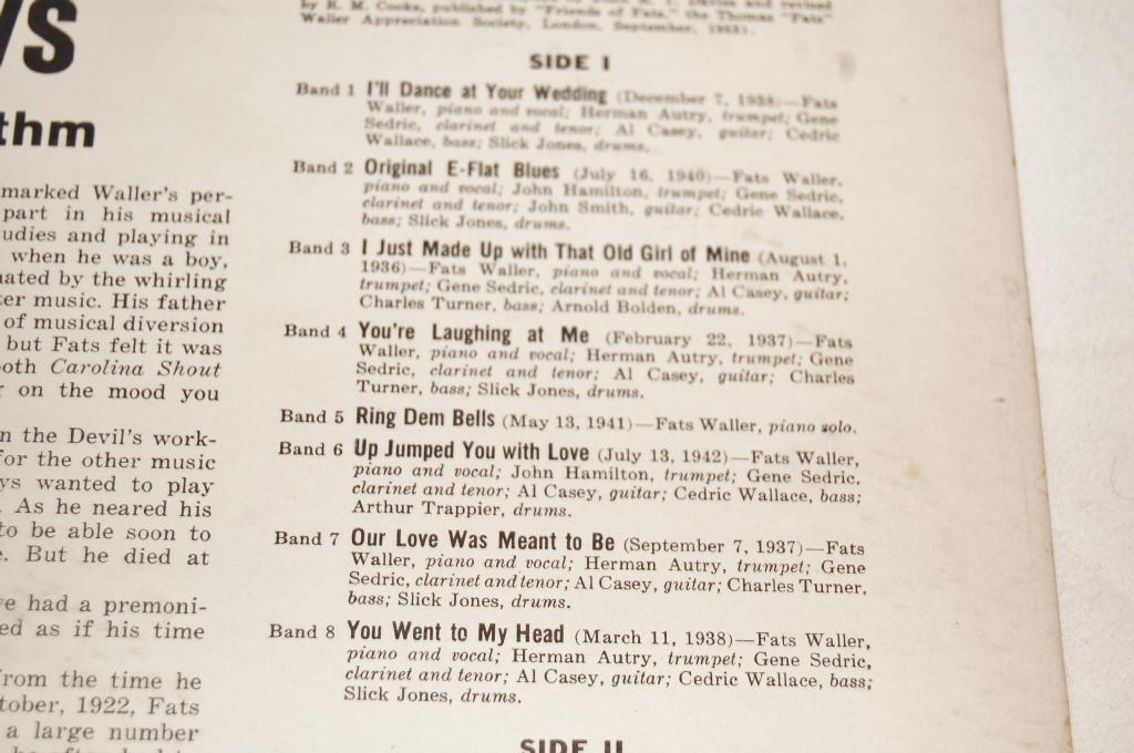 Waller, Fats - Handful Of Keys