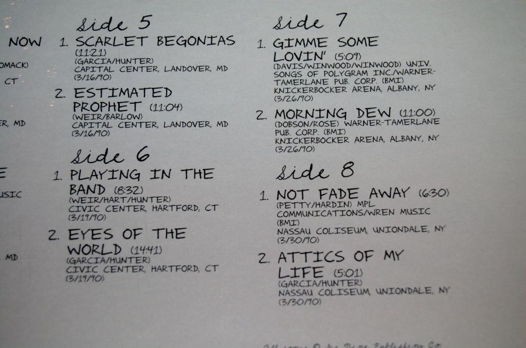 Grateful Dead - Spring 1990