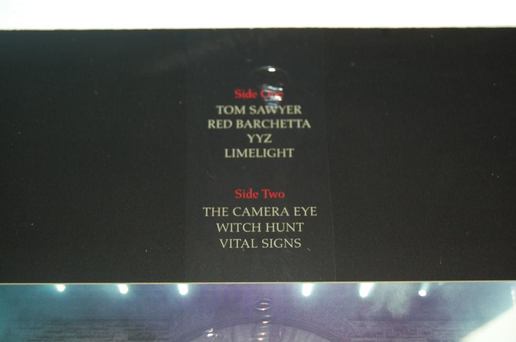 Rush - Moving Pictures, LIVE