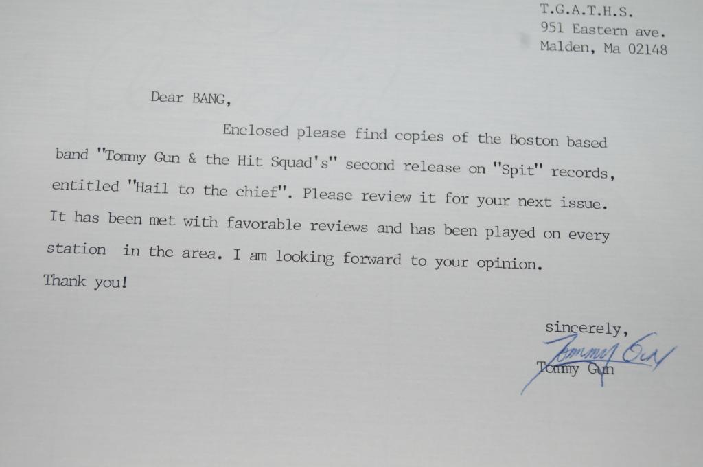 Gunn, Tommy & Hit Squad - Hail To The Chief