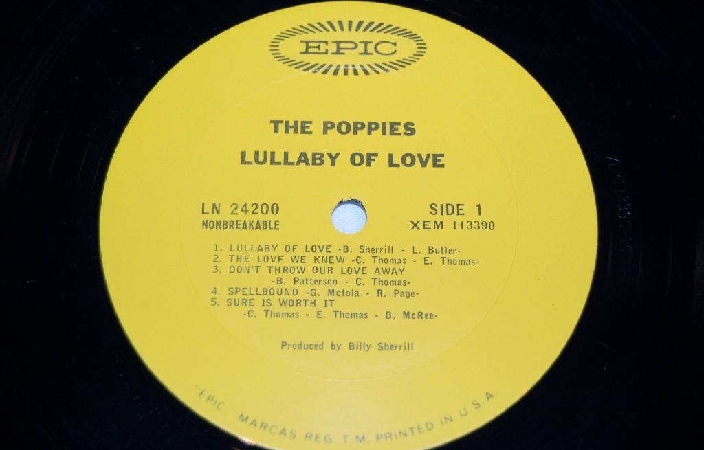 Poppies, The - Lullaby Of Love