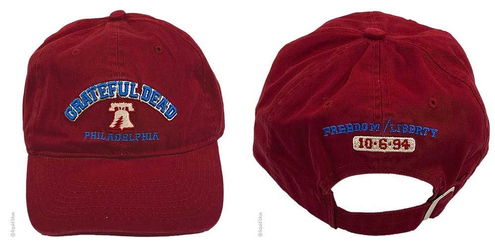 Grateful Dead - Philly '94 Hat Red