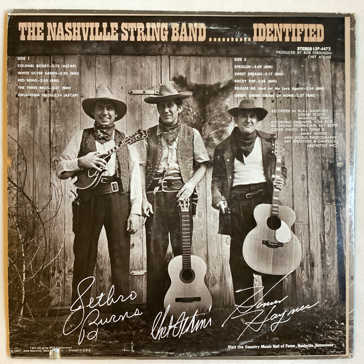 Nashville String Band - Identified!