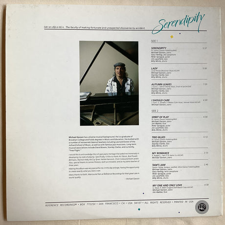 Garson, Michael Serendipity