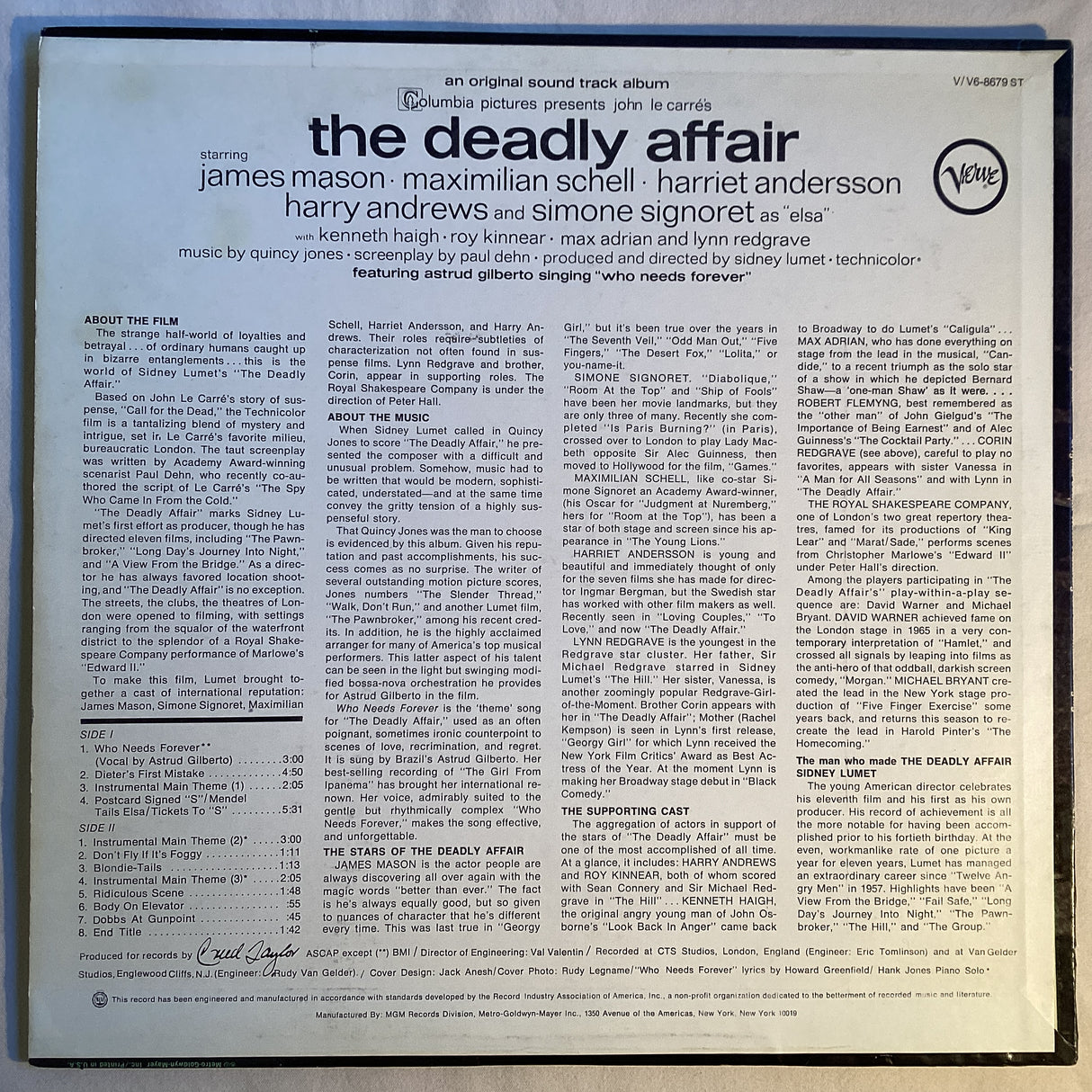 Soundtrack - The Deadly Affair