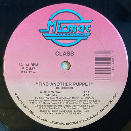 Class - Find Another Puppet