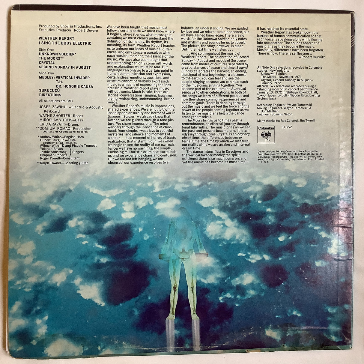 Weather Report - I Sing The Body Electric