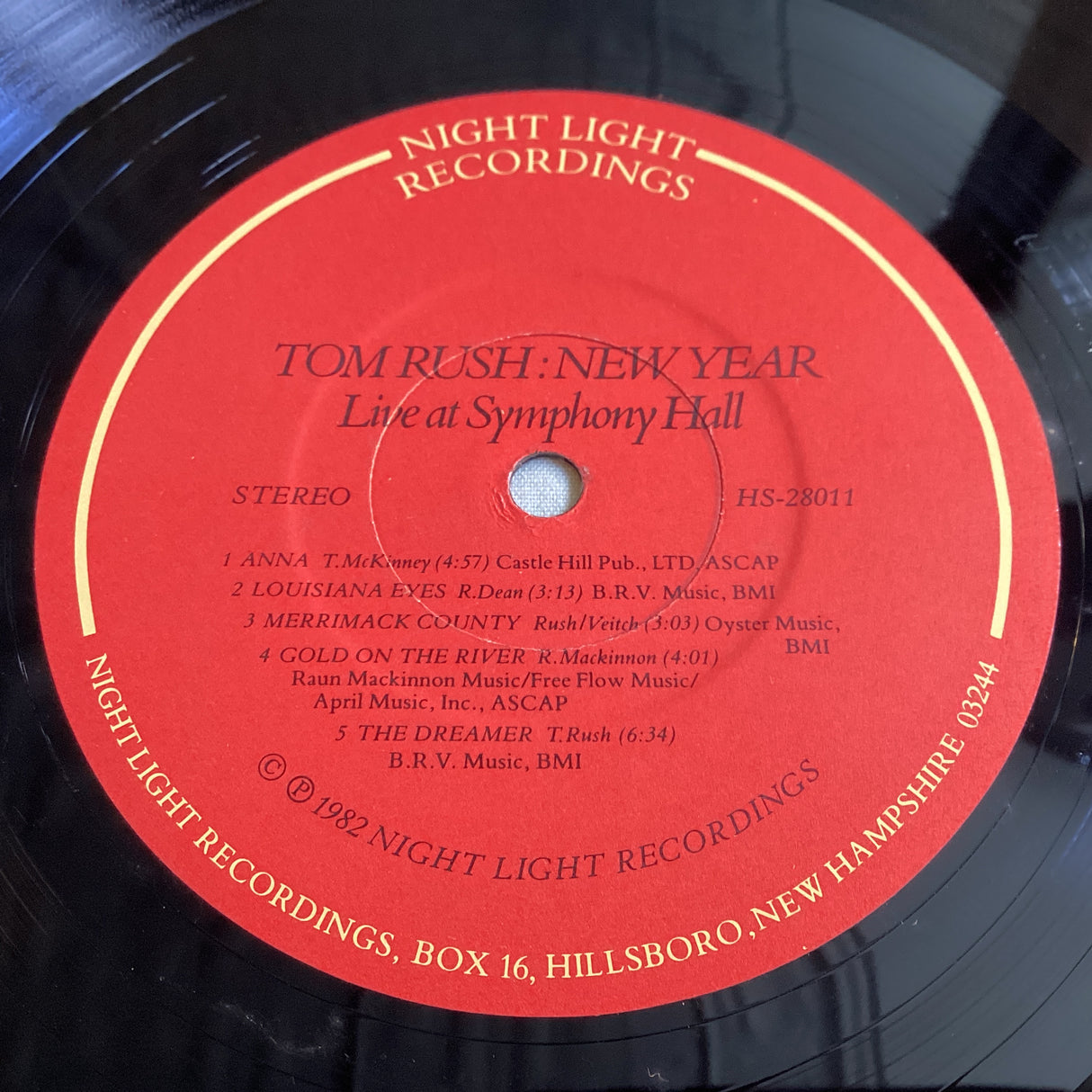 Rush, Tom - New Year